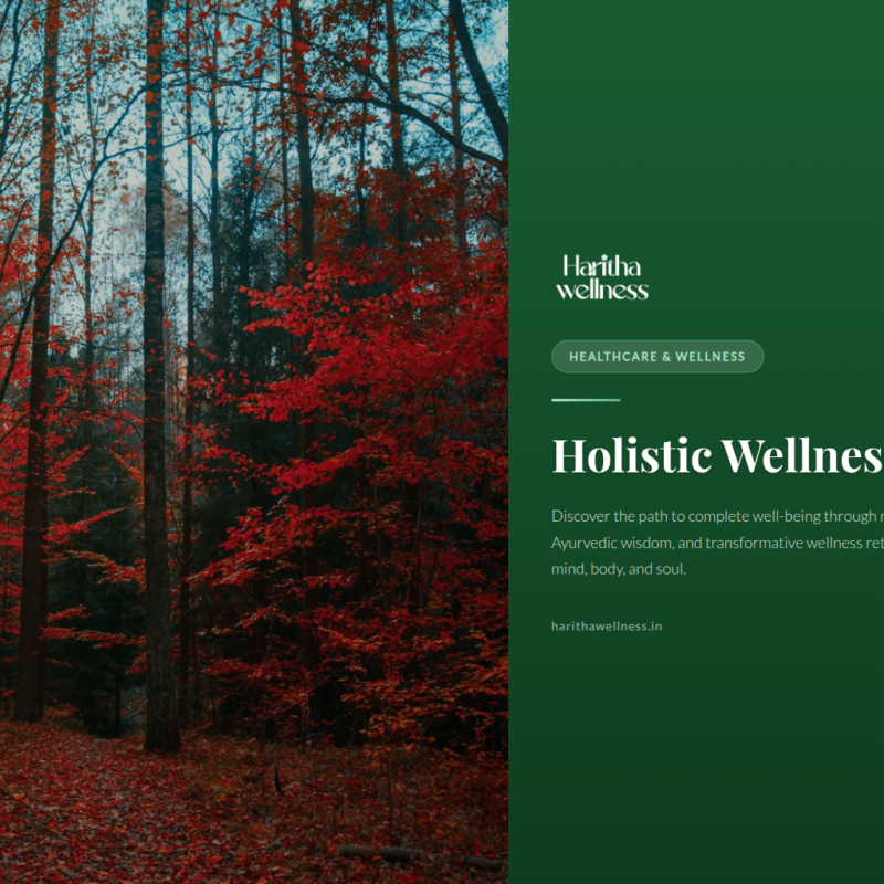 Serene wellness retreat with yoga mat and Ayurvedic oils in soft morning light