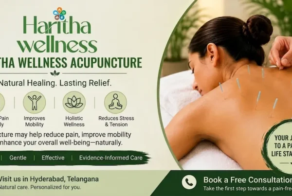 Acupuncture for pain relief treatment with fine needles for back pain and muscle tension