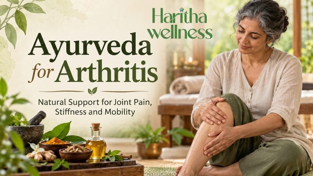 Ayurveda for arthritis joint pain stiffness and mobility support at Haritha Wellness